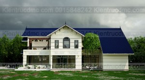 Thiết kế nhà vườn làm nhà nghỉ cuối tuần