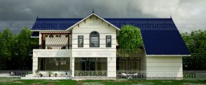 Thiết kế nhà vườn làm nhà nghỉ cuối tuần