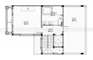 Thiết kế nhà phố 5,5 tầng diện tích 120m2