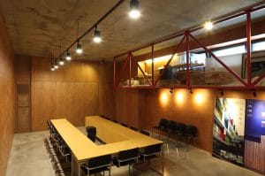 Thiết kế văn phòng làm việc 6 tầng trên đất 240m2 ở Hàn Quốc