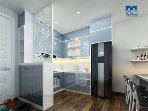 Thiết kế nội thất chung cư cao cấp diện tích 67m2 phong cách hiện đại