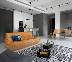 Thiết kế nội thất chung cư diện tích 125m2 phong cách hiện đại