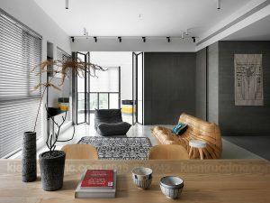 Thiết kế nội thất chung cư diện tích 125m2 phong cách hiện đại