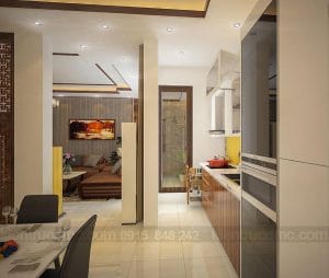 Thiết kế nội thất nhà ở kết hợp kinh doanh Spa
