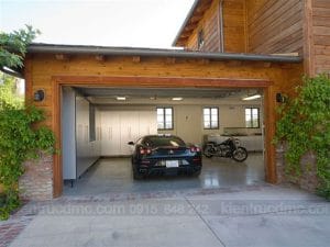 Tư vấn bố trí garage trong thiết kế nhà phố