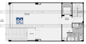 Thiết kế nhà phố 7 tầng kết hợp văn phòng làm việc trên đất 94,5m2
