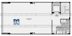 Thiết kế nhà phố 7 tầng kết hợp văn phòng làm việc trên đất 94,5m2