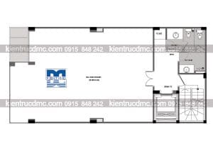 Thiết kế nhà phố 7 tầng làm văn phòng cho thuê
