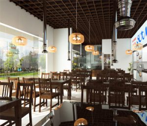 Thiết kế nội thất nhà hàng lẩu nướng