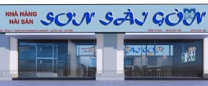 Thiết kế nội thất nhà hàng lẩu nướng