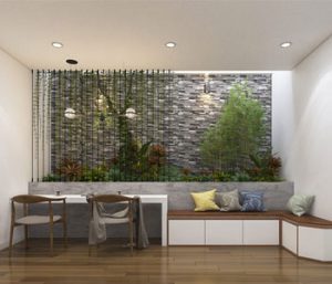 Bố trí giếng trời trong thiết kế nhà phố hiện đại