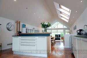 Bố trí giếng trời trong thiết kế nhà phố hiện đại