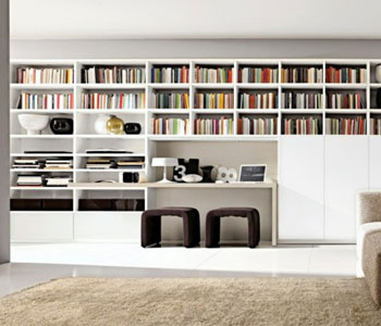 Bố trí phòng đọc sách tại nhà trong thiết kế nội thất nhà ở