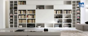 Bố trí phòng đọc sách tại nhà trong thiết kế nội thất nhà ở