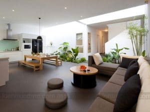 Lấy ánh sáng tự nhiên trong thiết kế nhà phố hiện đại