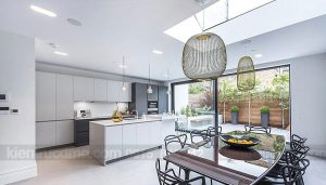 Lấy ánh sáng tự nhiên trong thiết kế nhà phố hiện đại