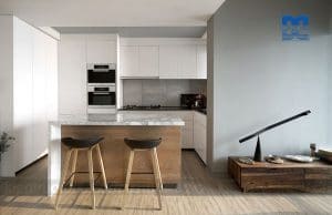 Thiết kế nội thất chung cư diện tích 75m2 phong cách mở