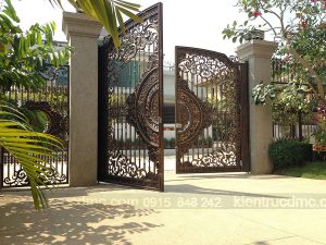 Vị trí quan trọng của cổng nhà trong thiết kế nhà đẹp