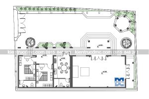 Thiết kế nhà vườn 1 tầng phong cách cổ điển gần gũi với thiên nhiên