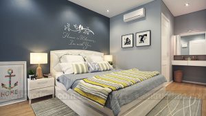 Thiết kế nội thất phòng ngủ cho vợ chồng trẻ