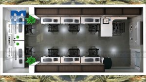 Thiết kế cải tạo nội thất Công ty dược phẩm NOVA