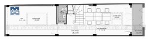 Thiết kế nhà ở kết hợp kinh doanh 6 tầng phong cách hiện đại