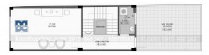 Thiết kế nhà ở kết hợp kinh doanh 6 tầng phong cách hiện đại