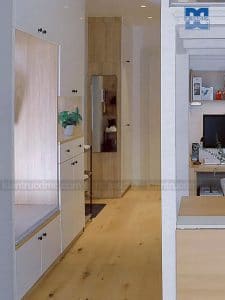 Thiết kế nội thất chung cư diện tích 48m2 với phong cách mở