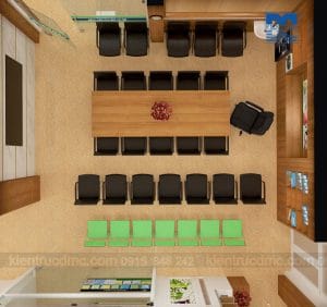 Thiết kế nội thất văn phòng Khoa sơ sinh Bệnh viện Phụ sản Hà Nội