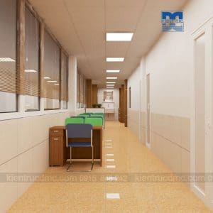 Thiết kế nội thất văn phòng Khoa sơ sinh Bệnh viện Phụ sản Hà Nội