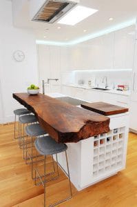 Tư vấn thiết kế nội thất cho phòng bếp nhỏ bằng chất liệu gỗ đẹp
