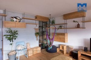 Thiết kế nội thất chung cư diện 85m2 sang trọng, ấm áp
