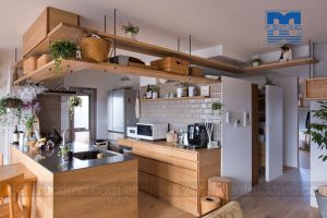 Thiết kế nội thất chung cư diện 85m2 sang trọng, ấm áp