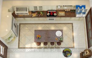 Thiết kế nội thất dinh thự 2 tầng phong cách tân cổ điển đẹp, sang trọng