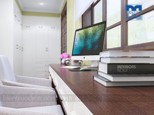Thiết kế nội thất dinh thự 2 tầng phong cách tân cổ điển đẹp, sang trọng