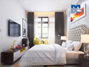 Thiết kế nội thất dinh thự 2 tầng phong cách tân cổ điển đẹp, sang trọng