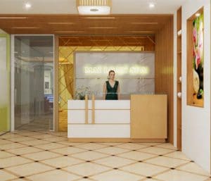Thiết kế nội thất trung tâm chăm sóc sắc đẹp Mai Loan Spa