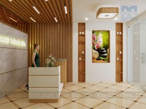 Thiết kế nội thất trung tâm chăm sóc sắc đẹp Mai Loan Spa