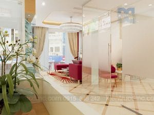 Thiết kế nội thất trung tâm chăm sóc sắc đẹp Mai Loan Spa
