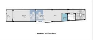 Thiết kế chung cư mini 6 tầng trên diện tích 49m2