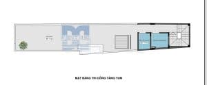 Thiết kế chung cư mini 6 tầng trên diện tích 49m2