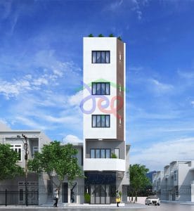 Thiết kế nhà ở kết hợp kinh doanh 5 tầng trên diện tích 70m2