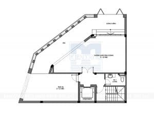 Thiết kế nhà phố 3 tầng hai mặt tiền trên diện tích 147m2