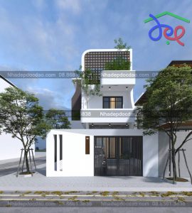 Top các mẫu thiết kế nhà phố căn góc đẹp, hiện đại