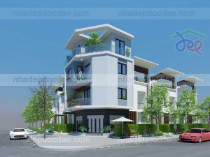 Top các mẫu thiết kế nhà phố căn góc đẹp, hiện đại