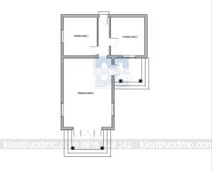 Thiết kế cải tạo biệt thự nhà vườn 1 tầng trên diện tích 150m2