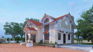 Thiết kế cải tạo biệt thự nhà vườn 1 tầng trên diện tích 150m2