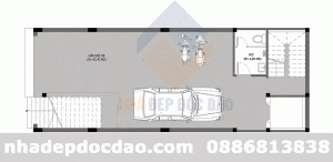 Thiết kế nhà ở kết hợp kinh doanh diện tích 87m2