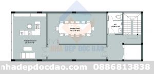 Thiết kế nhà ở kết hợp kinh doanh diện tích 87m2