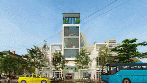 Thiết kế nhà ở kết hợp kinh doanh diện tích 87m2